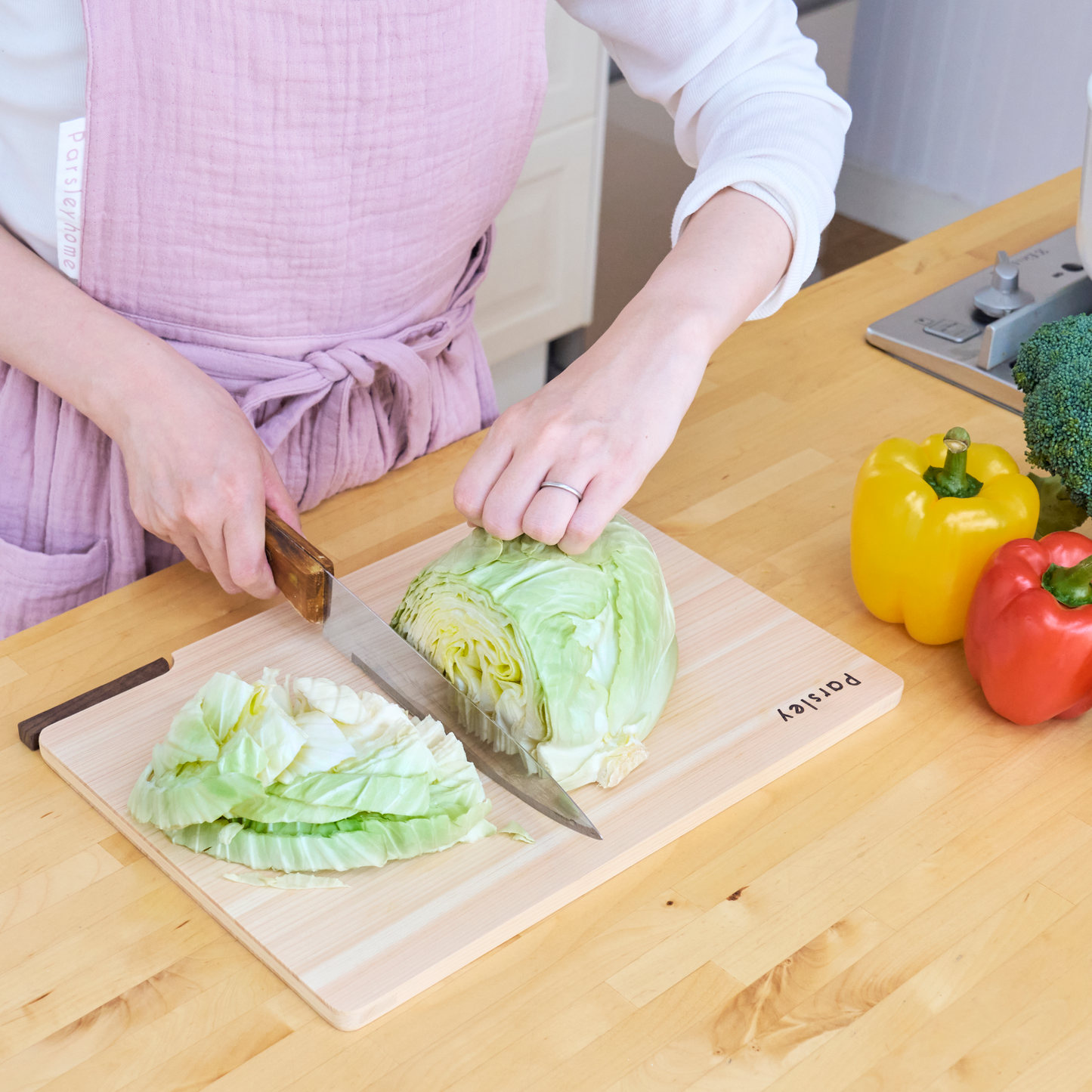 お手入れ楽ちん ひのきまな板 – Parsley